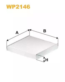 WIX FILTERS wp2146 -  Фильтр воздуха в салоне